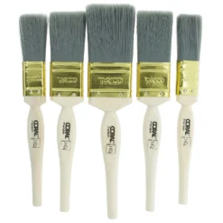 Coral Precision 5 Piece Paint Brush Set For All Purpose Painting