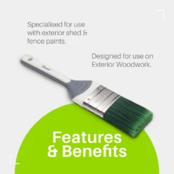Harris Seriously Good Shed & Fence 2in Paint Brush -Haris Home Shop 13326111 8695045983474203