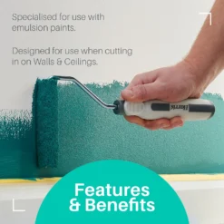 Harris Seriously Good Walls & Ceilings Medium Pile 4in Mini Roller Set -Haris Home Shop 13420131 1725045984116836