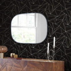 Next Scatter Geometric Black Wallpaper -Haris Home Shop 13827401 2744969471950264