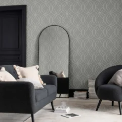 Next Luxe Eclipse Grey Wallpaper -Haris Home Shop 13827406 1804969460623377