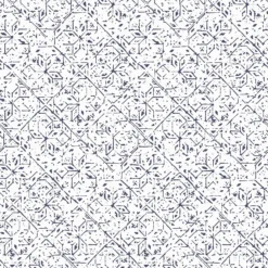 Galerie Geo Tile Blue A4 Wallpaper Sample