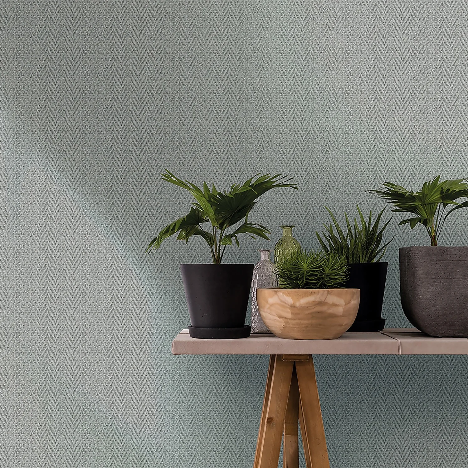 Galerie Sisal Weave Grey Large Wallpaper Sample 2 Galerie Sisal Weave Grey Large Wallpaper Sample - Image 2