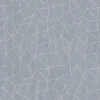 Galerie Geometric Metallic Blue Large Wallpaper Sample