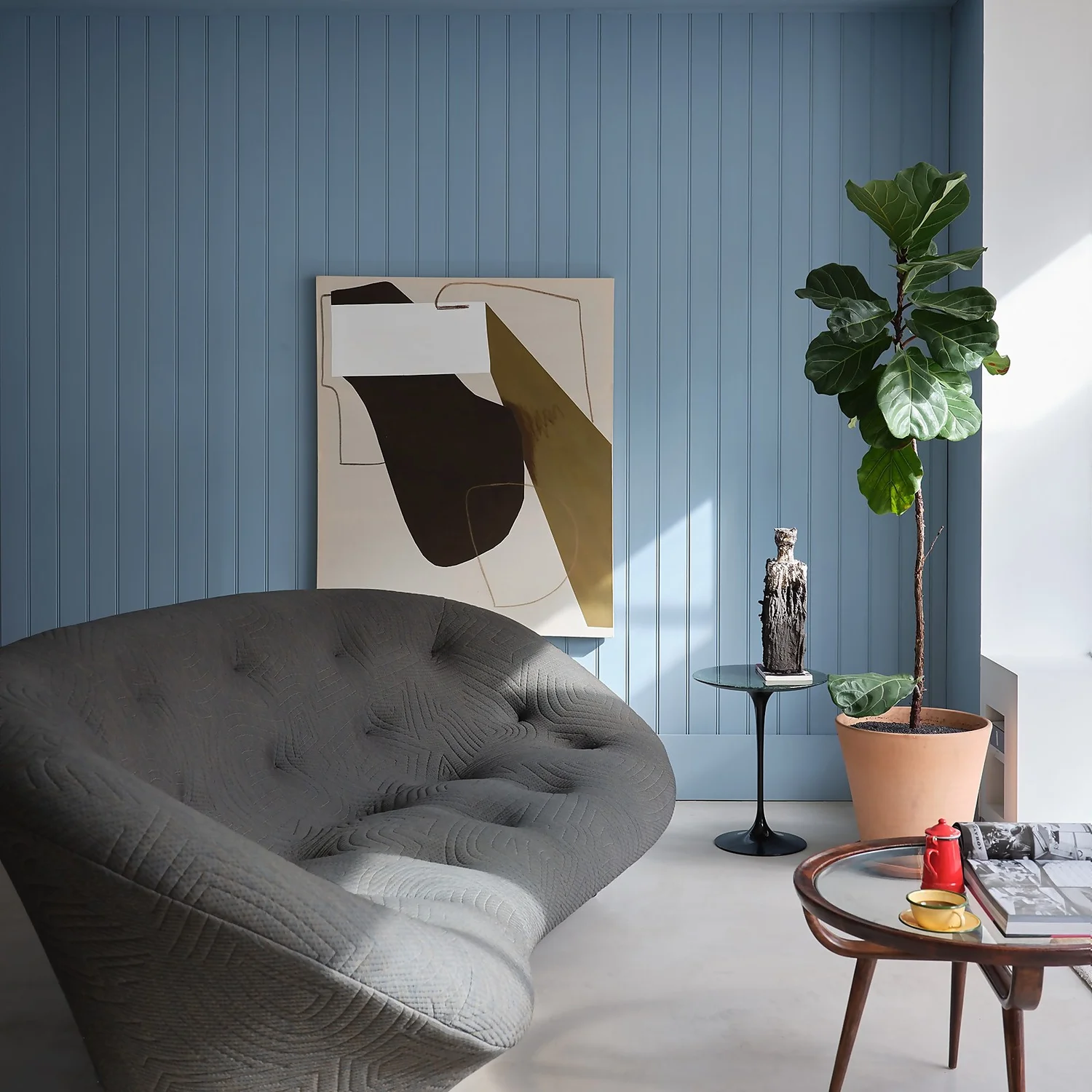 Farrow & Ball Estate Matt Emulsion Paint No.307 Kittiwake - Tester 100ml 2 Farrow & Ball Estate Matt Emulsion Paint No.307 Kittiwake - Tester 100ml - Image 2