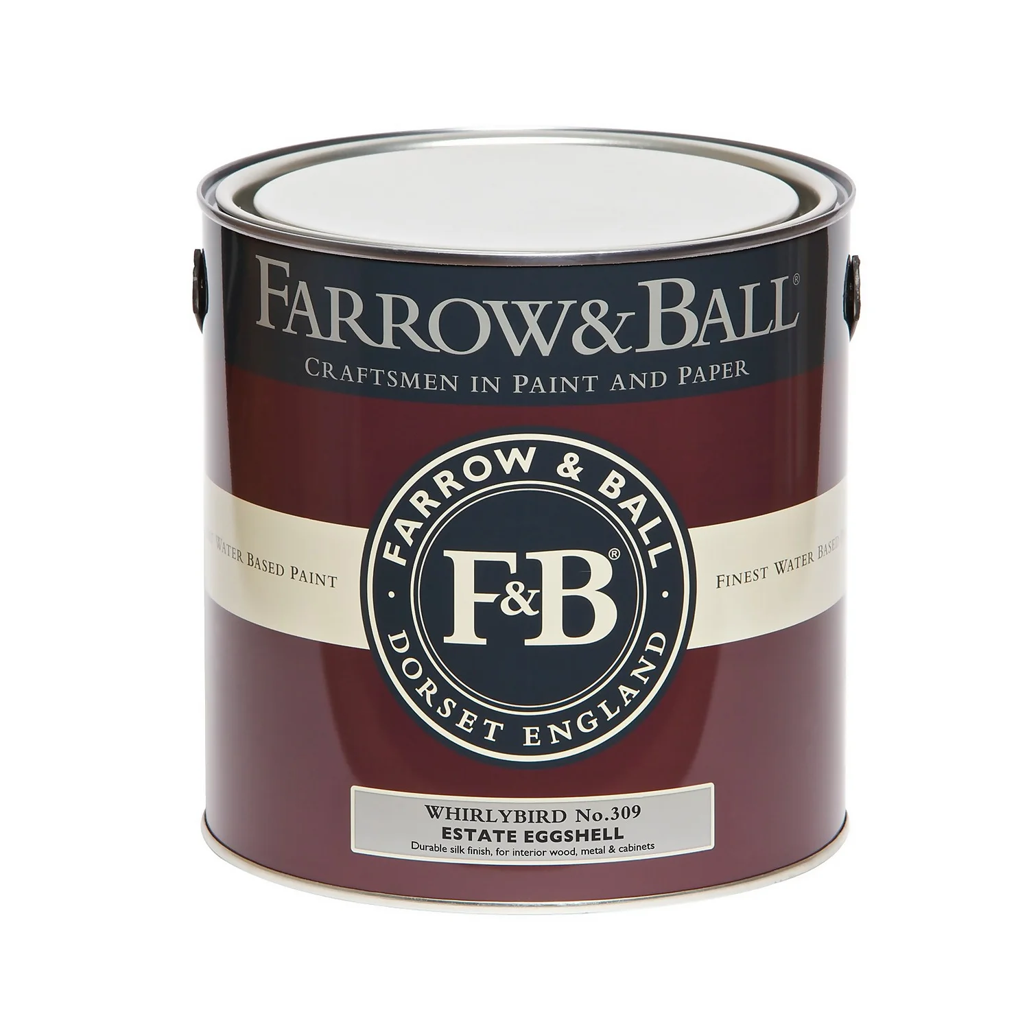 Farrow & Ball Estate Eggshell Paint No.309 Whirlybird - 2.5L 4 Farrow & Ball Estate Eggshell Paint No.309 Whirlybird - 2.5L - Image 4