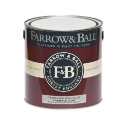 Farrow & Ball Full Gloss Paint No.303 Templeton Pink - 2.5L 5 Farrow & Ball Full Gloss Paint No.303 Templeton Pink - 2.5L -Haris Home Shop 13911856 1924992590139405