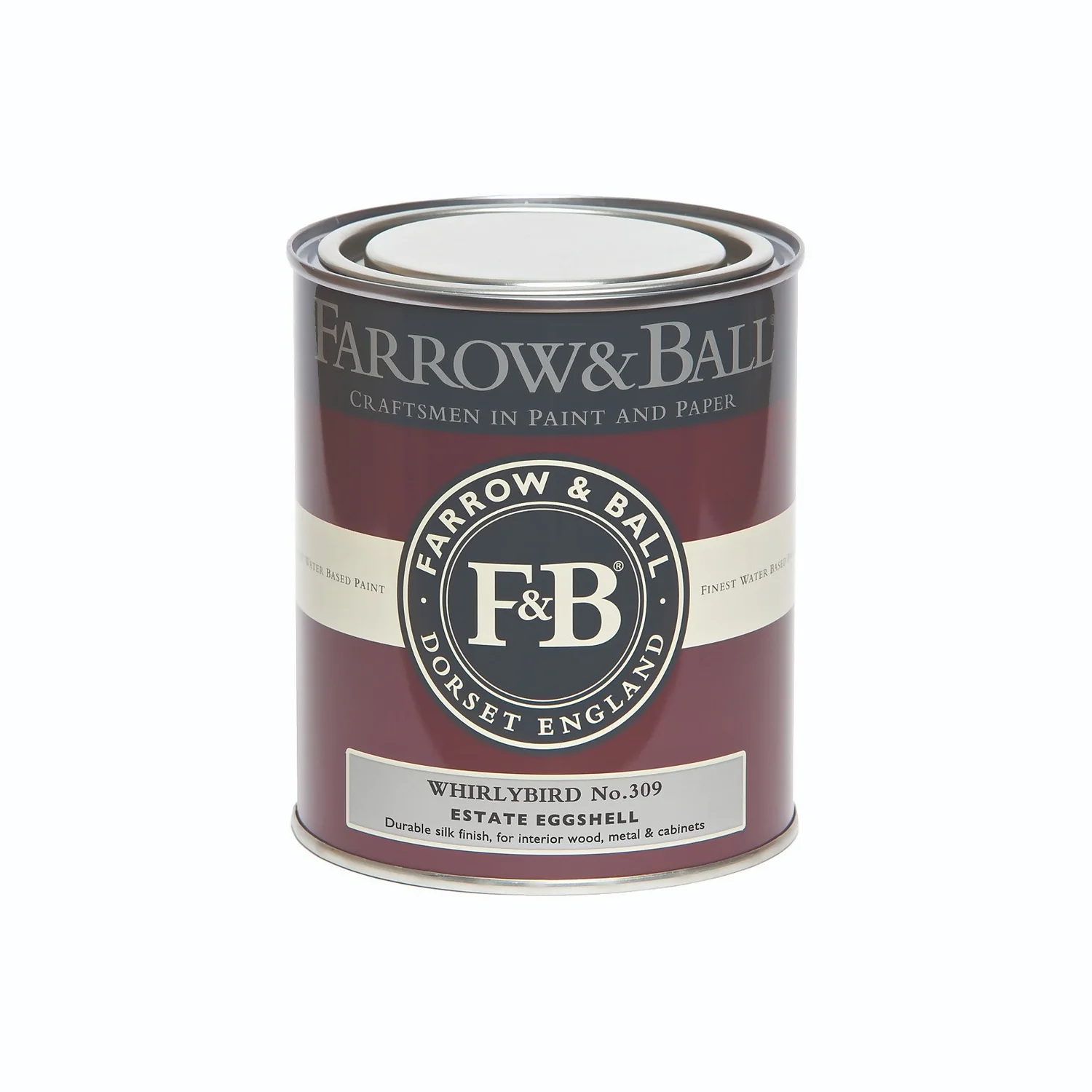 Farrow & Ball Estate Eggshell Paint No.309 Whirlybird - 750ml 4 Farrow & Ball Estate Eggshell Paint No.309 Whirlybird - 750ml - Image 4