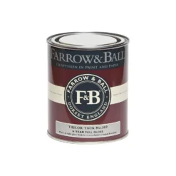 Farrow & Ball Full Gloss Paint No.302 Tailor Tack - 750ml -Haris Home Shop 13911902 1484992600826353