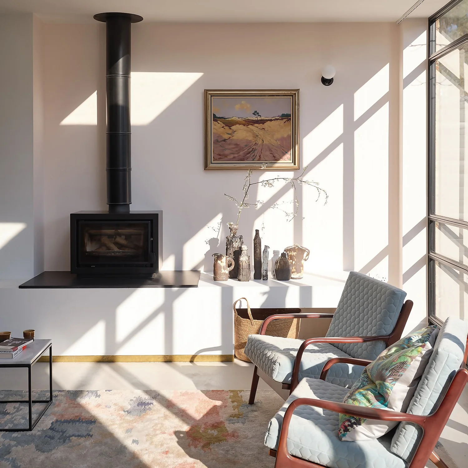 Farrow & Ball Modern Eggshell Paint No.302 Tailor Tack - 750ml 2 Farrow & Ball Modern Eggshell Paint No.302 Tailor Tack - 750ml - Image 2