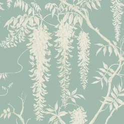 Next Wisteria Trails Duck Egg Wallpaper -Haris Home Shop 13960869 7584998027439149