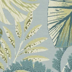 Next Jungle Leaves Duck Egg Wallpaper -Haris Home Shop 13960895 5034998026437080