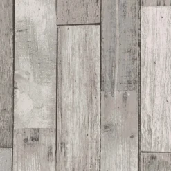 Next Distressed Wood Plank Grey Wallpaper -Haris Home Shop 13960903 7674998026743209