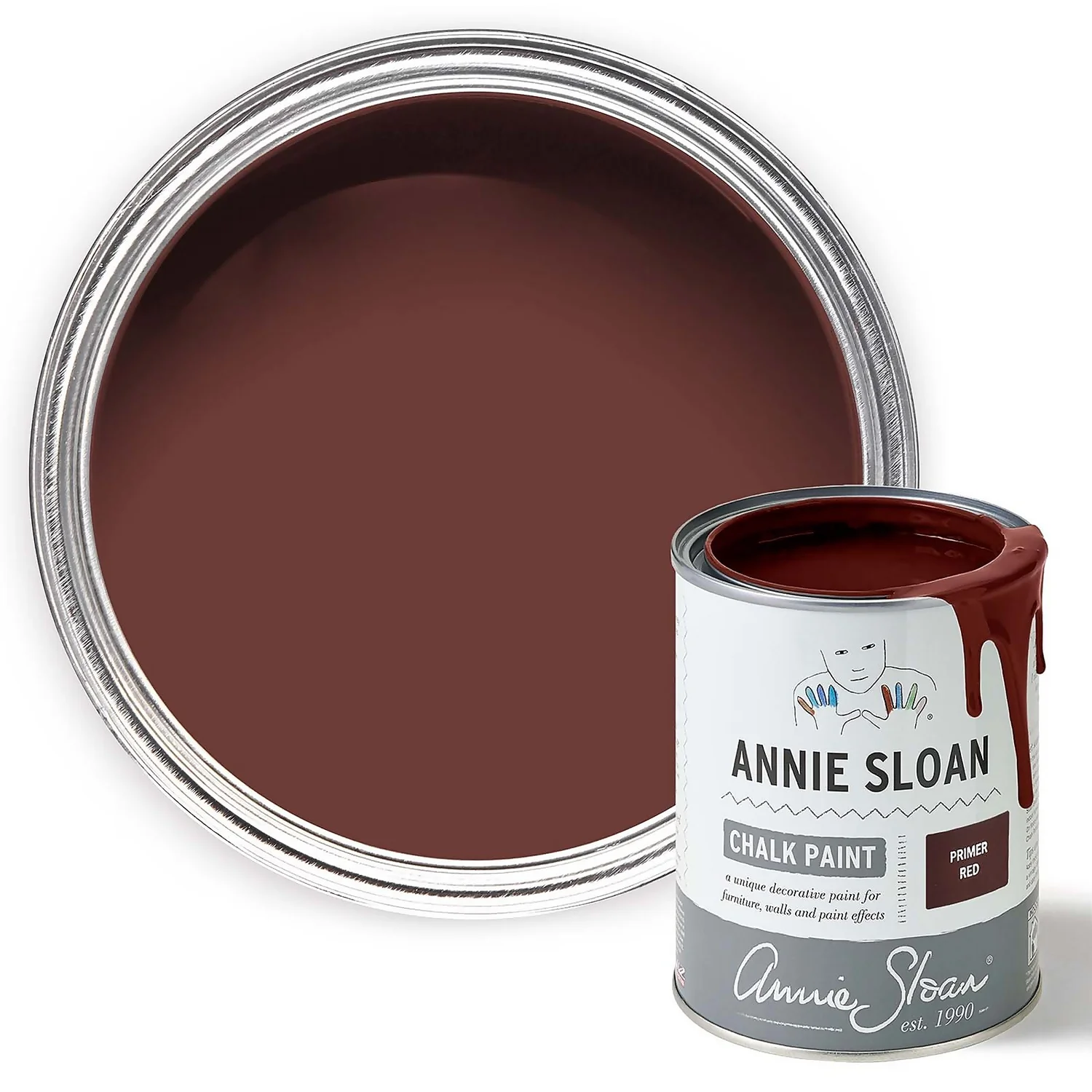Annie Sloan Primer Red Chalk Paint - 1L 1 Annie Sloan Primer Red Chalk Paint - 1L