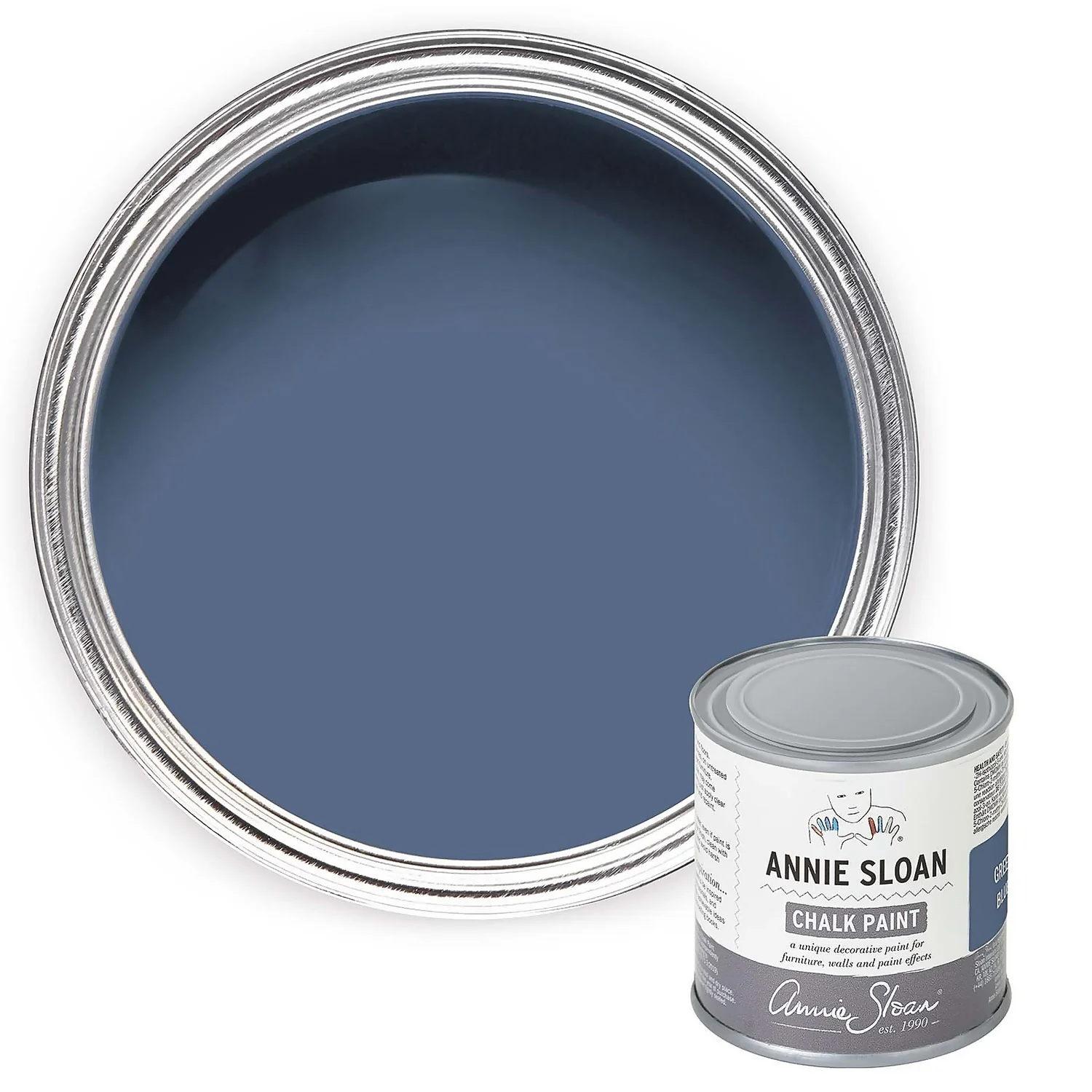 Annie Sloan Greek Blue Chalk Paint - 120ml 1 Annie Sloan Greek Blue Chalk Paint - 120ml
