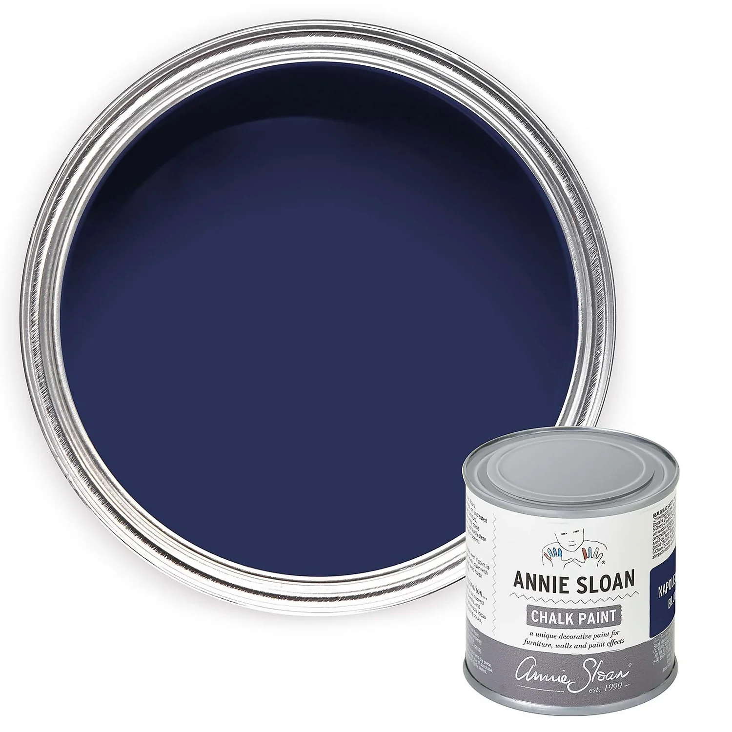 Annie Sloan Napoleonic Blue Chalk Paint - 120ml 1 Annie Sloan Napoleonic Blue Chalk Paint - 120ml