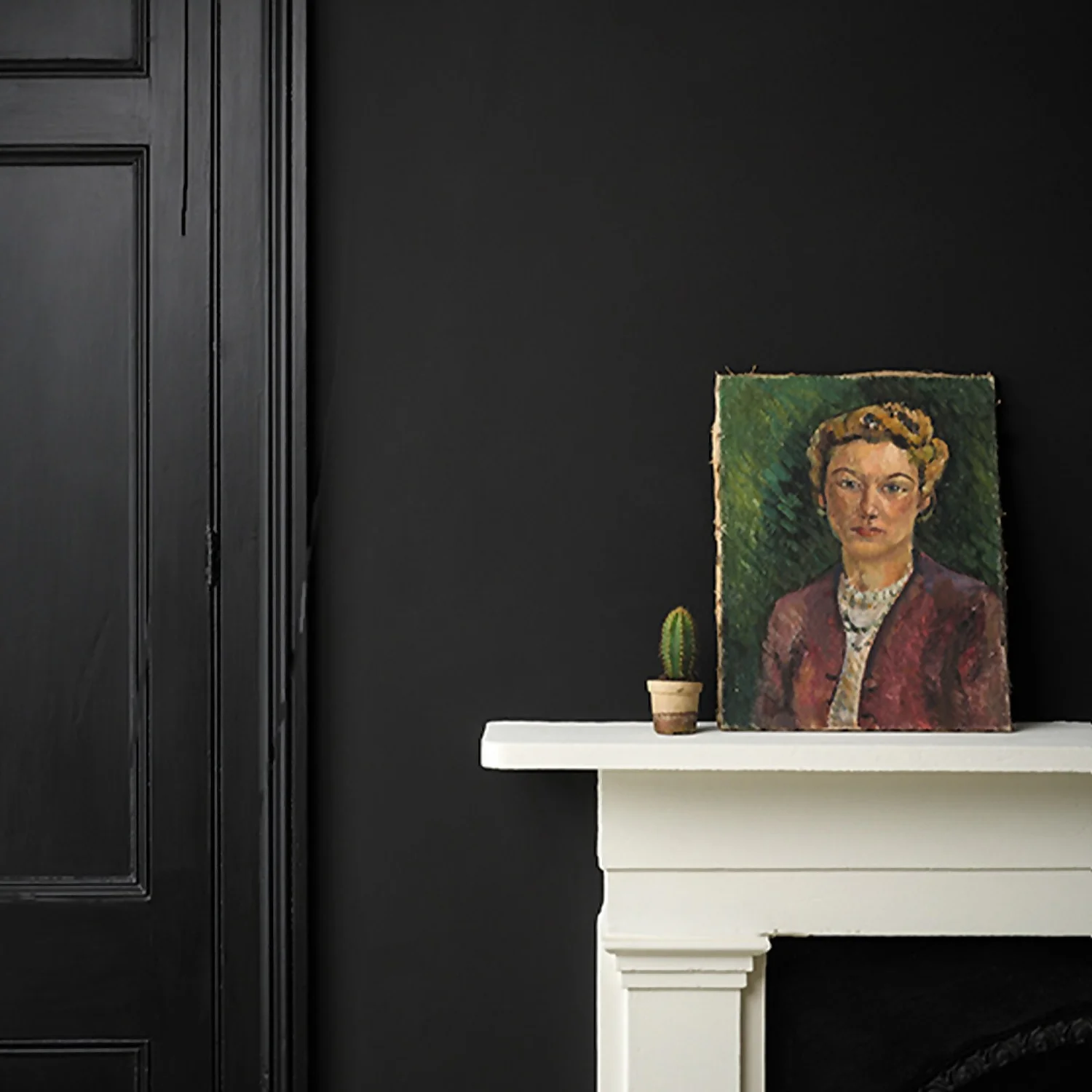 Annie Sloan Wall Paint Athenian Black - 120ml 2 Annie Sloan Wall Paint Athenian Black - 120ml - Image 2