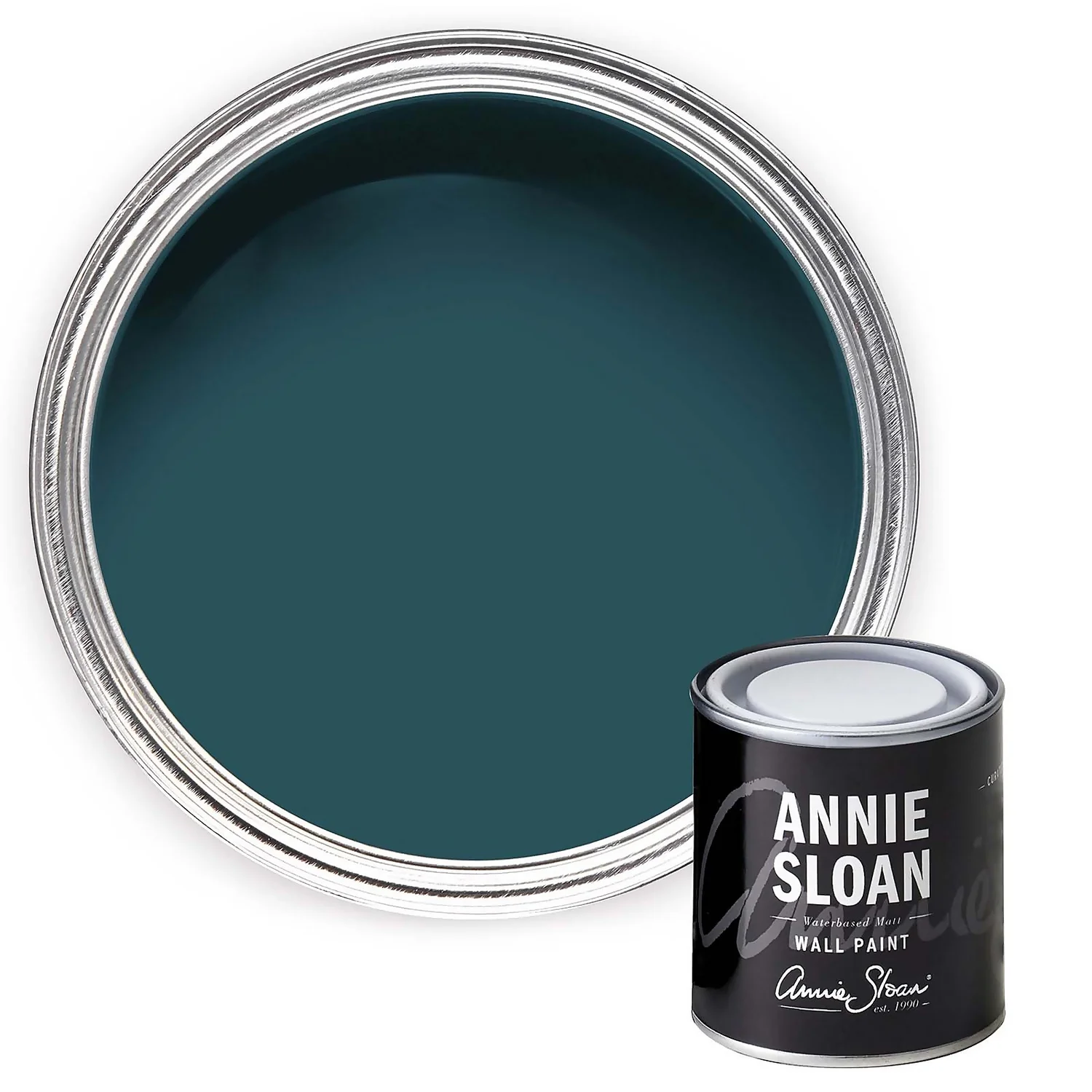 Annie Sloan Wall Paint Aubusson Blue - 120ml 1 Annie Sloan Wall Paint Aubusson Blue - 120ml