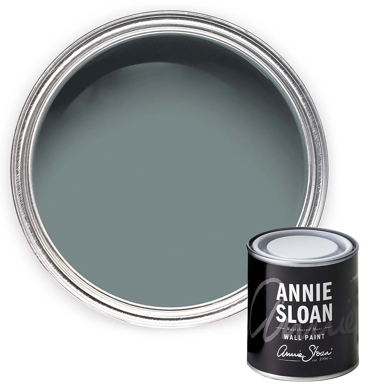 Annie Sloan Wall Paint Cambrian Blue - 120ml 1 Annie Sloan Wall Paint Cambrian Blue - 120ml