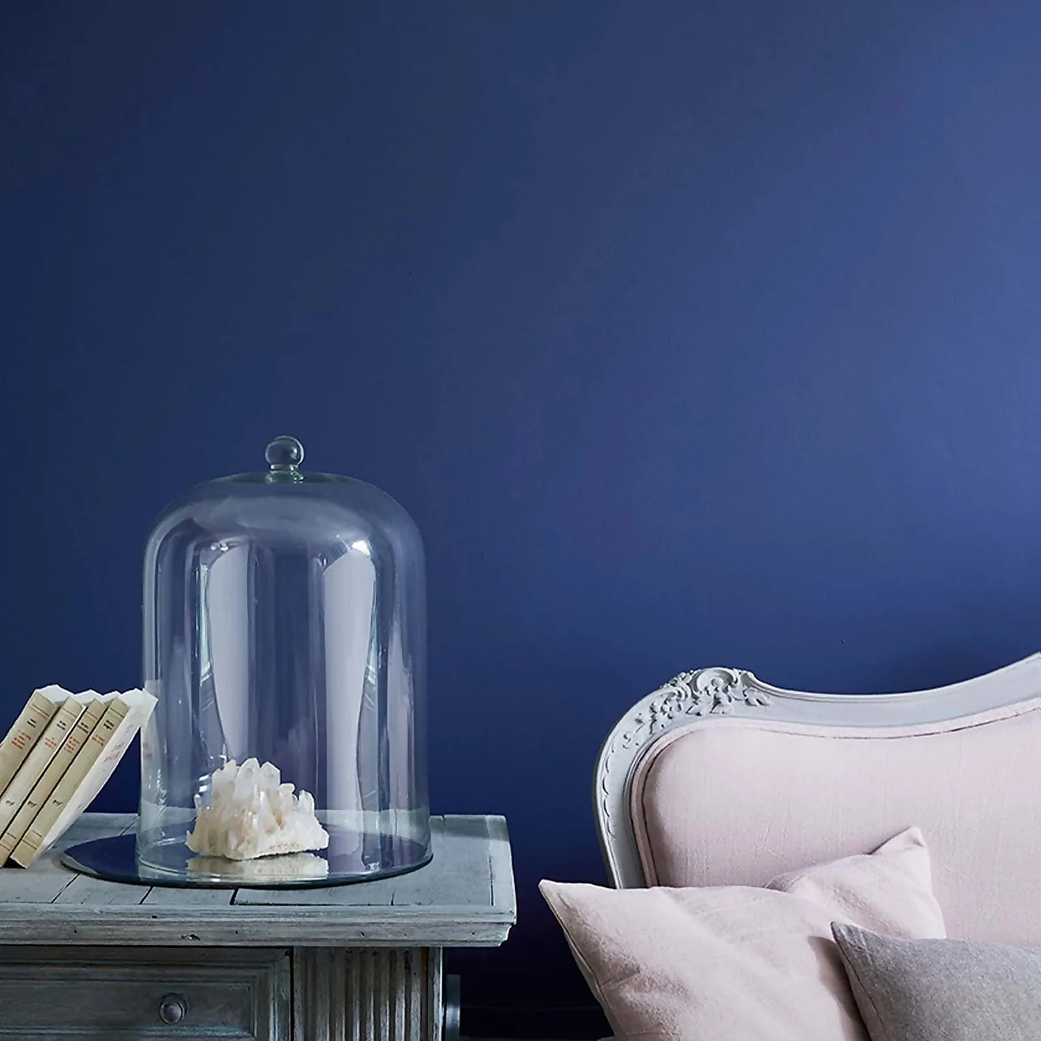 Annie Sloan Wall Paint Napoleonic Blue - 120ml 2 Annie Sloan Wall Paint Napoleonic Blue - 120ml - Image 2
