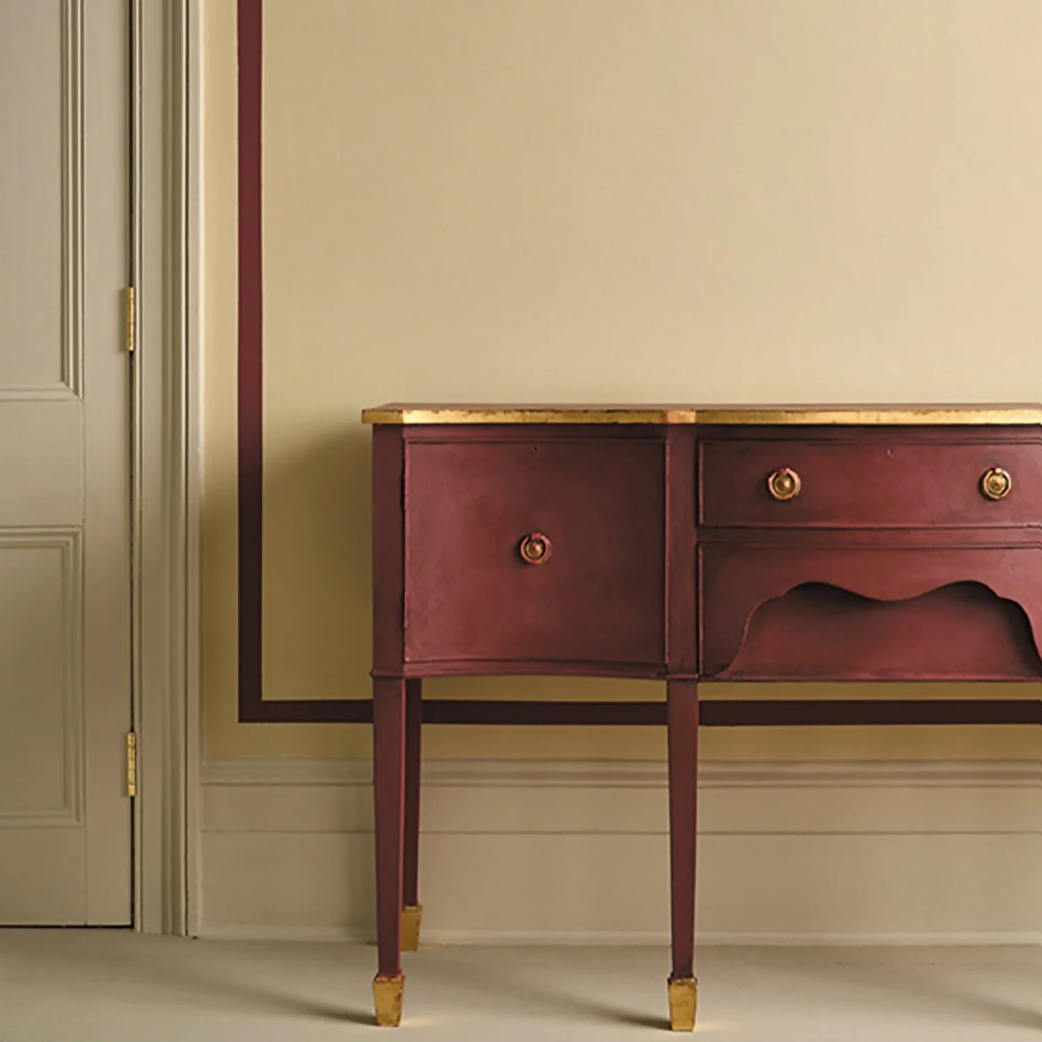 Annie Sloan Wall Paint Old Ochre - 120ml 2 Annie Sloan Wall Paint Old Ochre - 120ml - Image 2