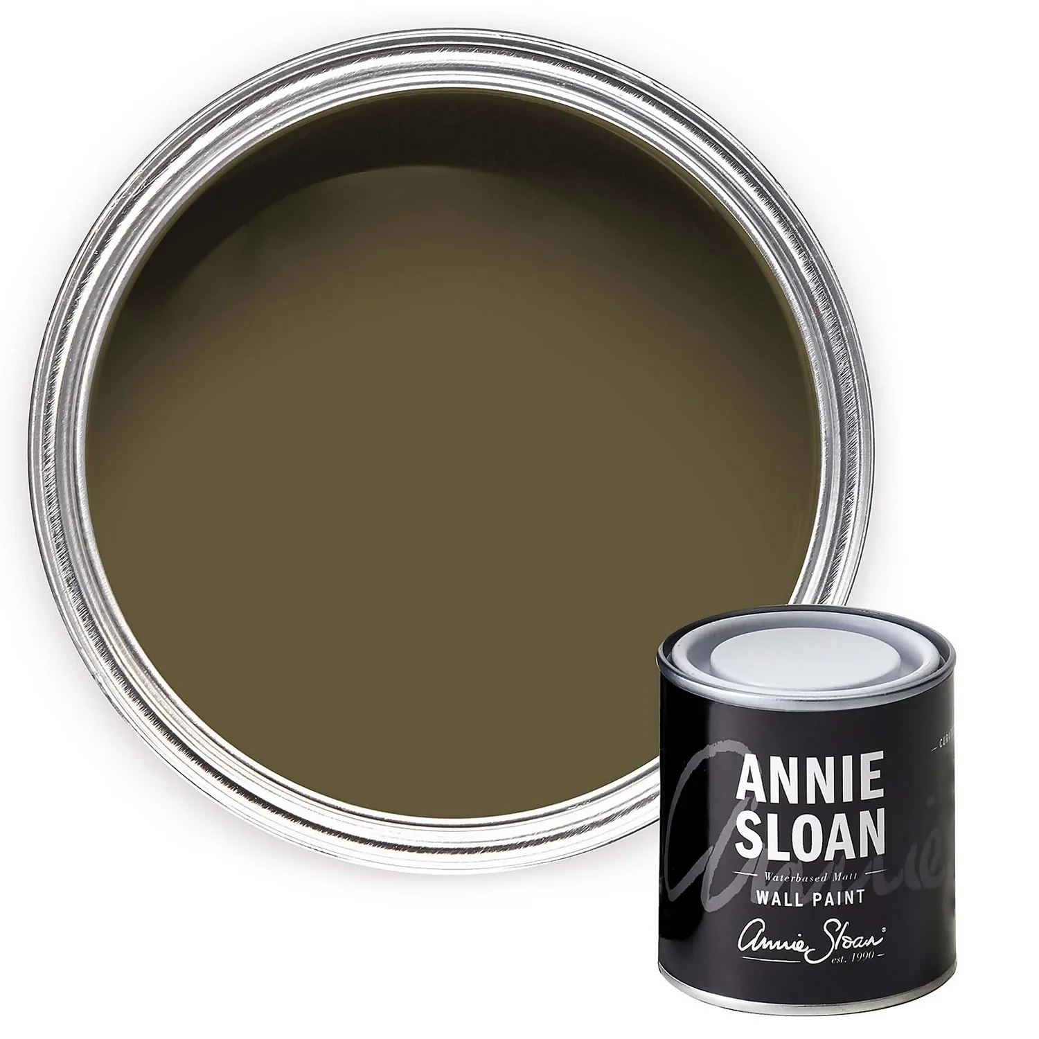 Annie Sloan Wall Paint Olive - 120ml 1 Annie Sloan Wall Paint Olive - 120ml