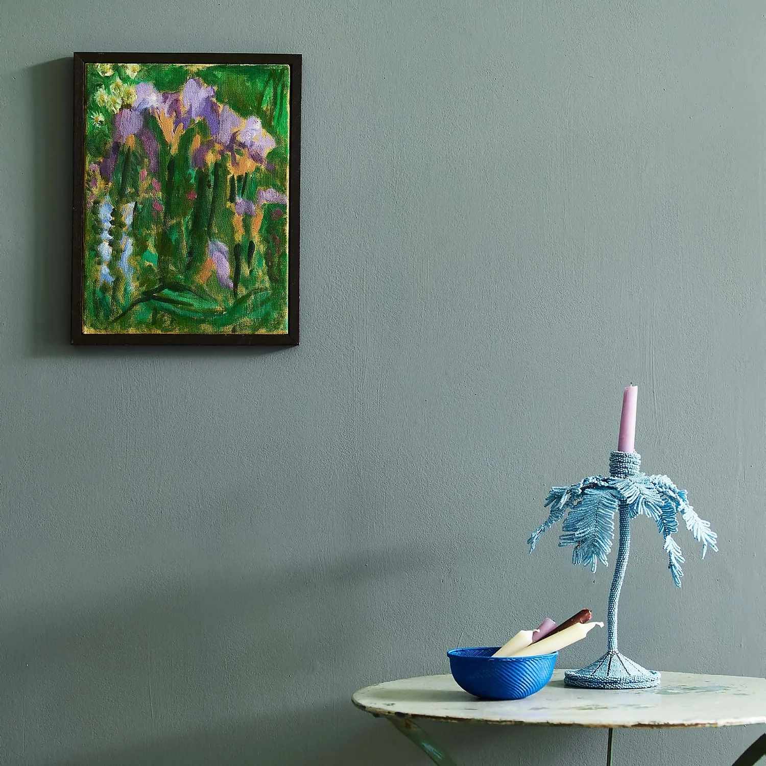 Annie Sloan Wall Paint Cambrian Blue - 2.5L 2 Annie Sloan Wall Paint Cambrian Blue - 2.5L - Image 2