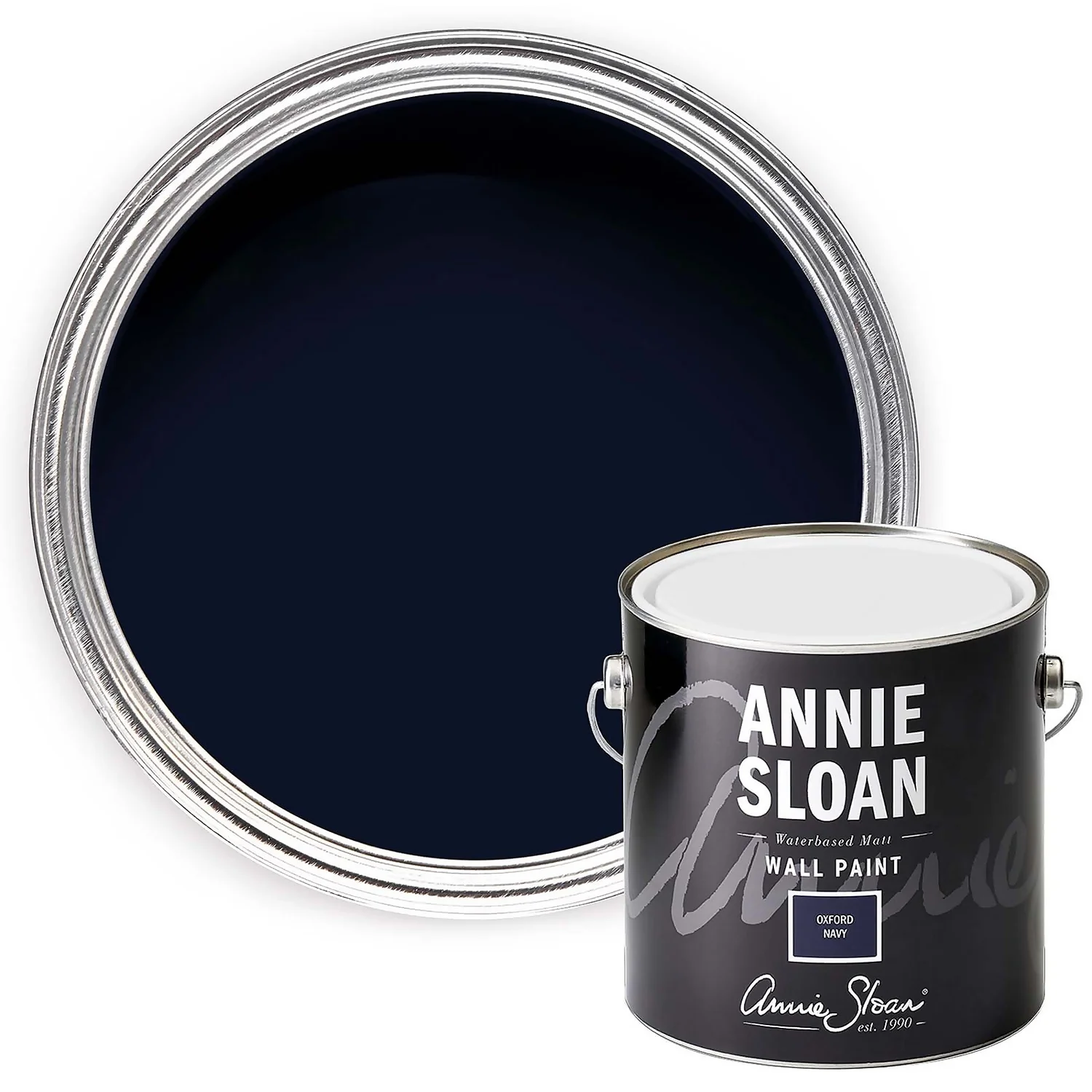 Annie Sloan Wall Paint Oxford Navy - 2.5L 1 Annie Sloan Wall Paint Oxford Navy - 2.5L