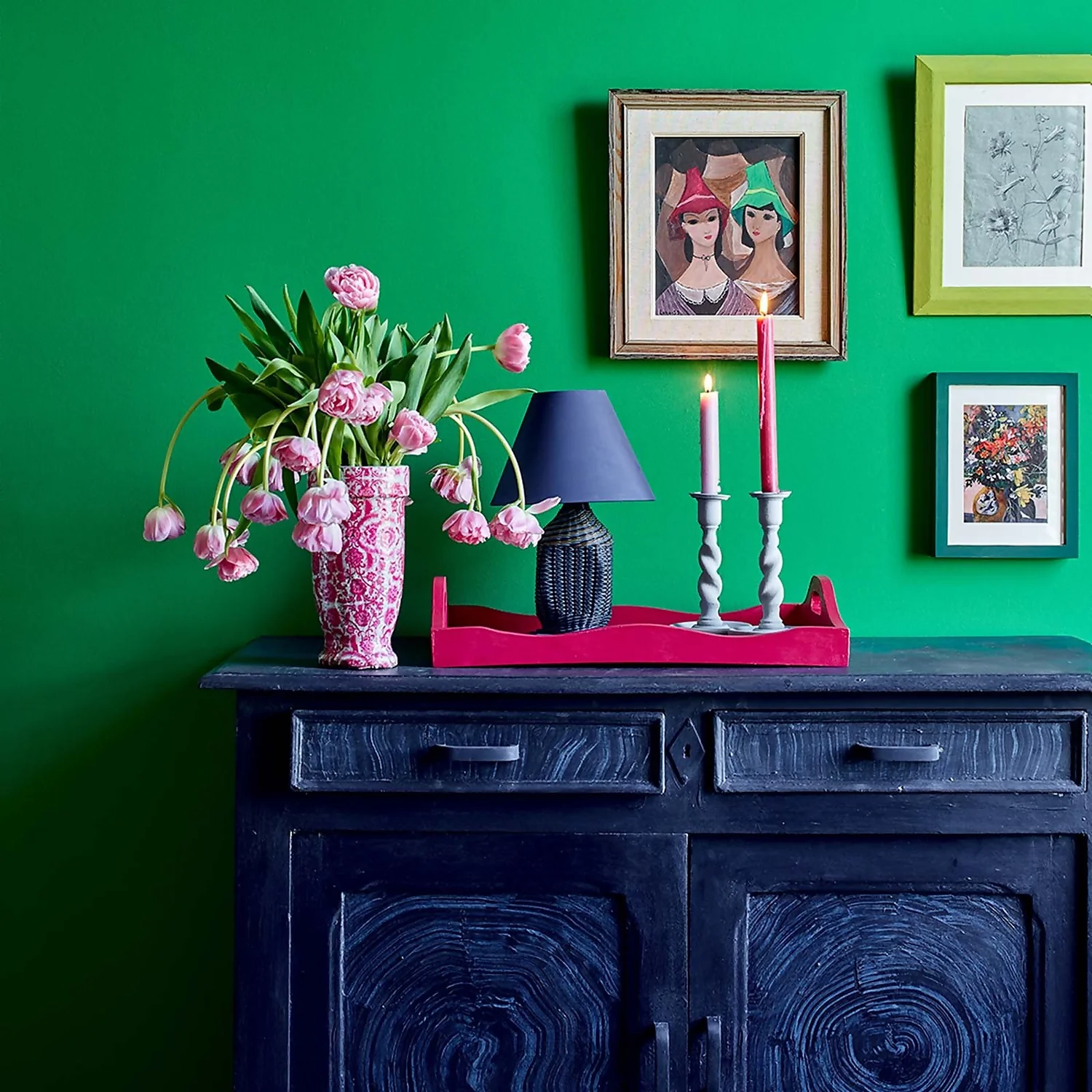 Annie Sloan Wall Paint Schinkel Green - 2.5L 2 Annie Sloan Wall Paint Schinkel Green - 2.5L - Image 2