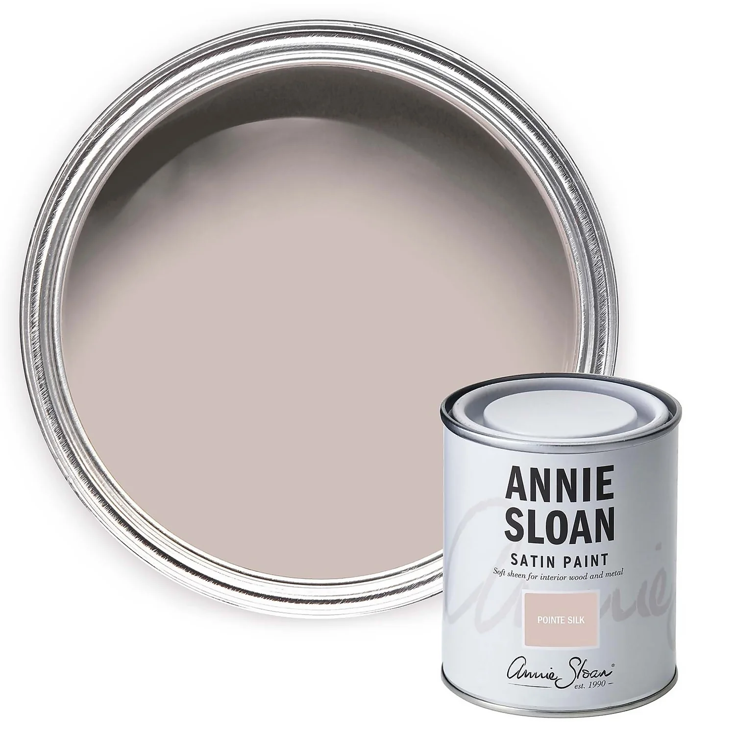 Annie Sloan Satin Paint Pointe Silk - 750ml 1 Annie Sloan Satin Paint Pointe Silk - 750ml