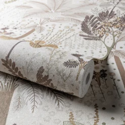 Grandeco Louan Natural Textured Metallic Wallpaper 7 Grandeco Louan Natural Textured Metallic Wallpaper -Haris Home Shop 13980239 9754998777610191