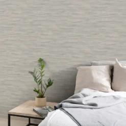 Grandeco Neuhaus Plain Grey Textured Matt Wallpaper 8 Grandeco Neuhaus Plain Grey Textured Matt Wallpaper -Haris Home Shop 13980250 1164998777189570