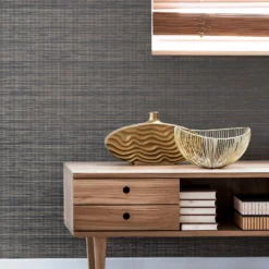 Boutique Gilded Texture Smokey Quartz Wallpaper -Haris Home Shop 13991830 5155003724639381