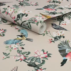 Joules Handford Garden Birds Antique Crème Wallpaper 7 Joules Handford Garden Birds Antique Crème Wallpaper -Haris Home Shop 13991839 7525003722991526