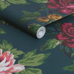 Joules Invite Floral Peacock Wallpaper 7 Joules Invite Floral Peacock Wallpaper -Haris Home Shop 13991845 5815003725323294