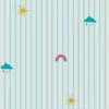 Joules Kids Whatever The Weather Icons Haze Blue Wallpaper
