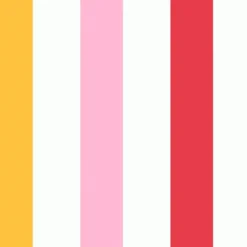 Joules Kids Country Critters Chunky Stripe White And Rainbow Wallpaper -Haris Home Shop 13991849 1245003725374702