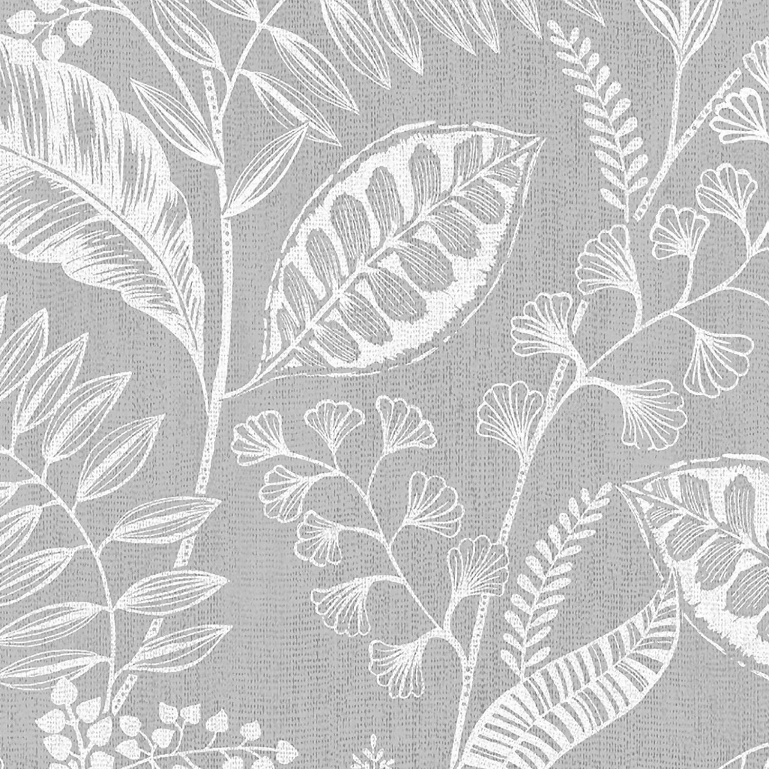 Fresco Artisan Leaf Grey Wallpaper 2 Fresco Artisan Leaf Grey Wallpaper - Image 2
