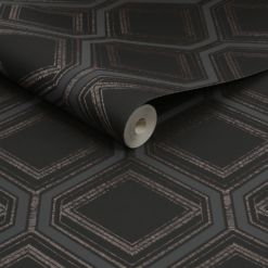 Superfresco Colours Savile Row Charcoal Wallpaper -Haris Home Shop 13991884 1295003726904498