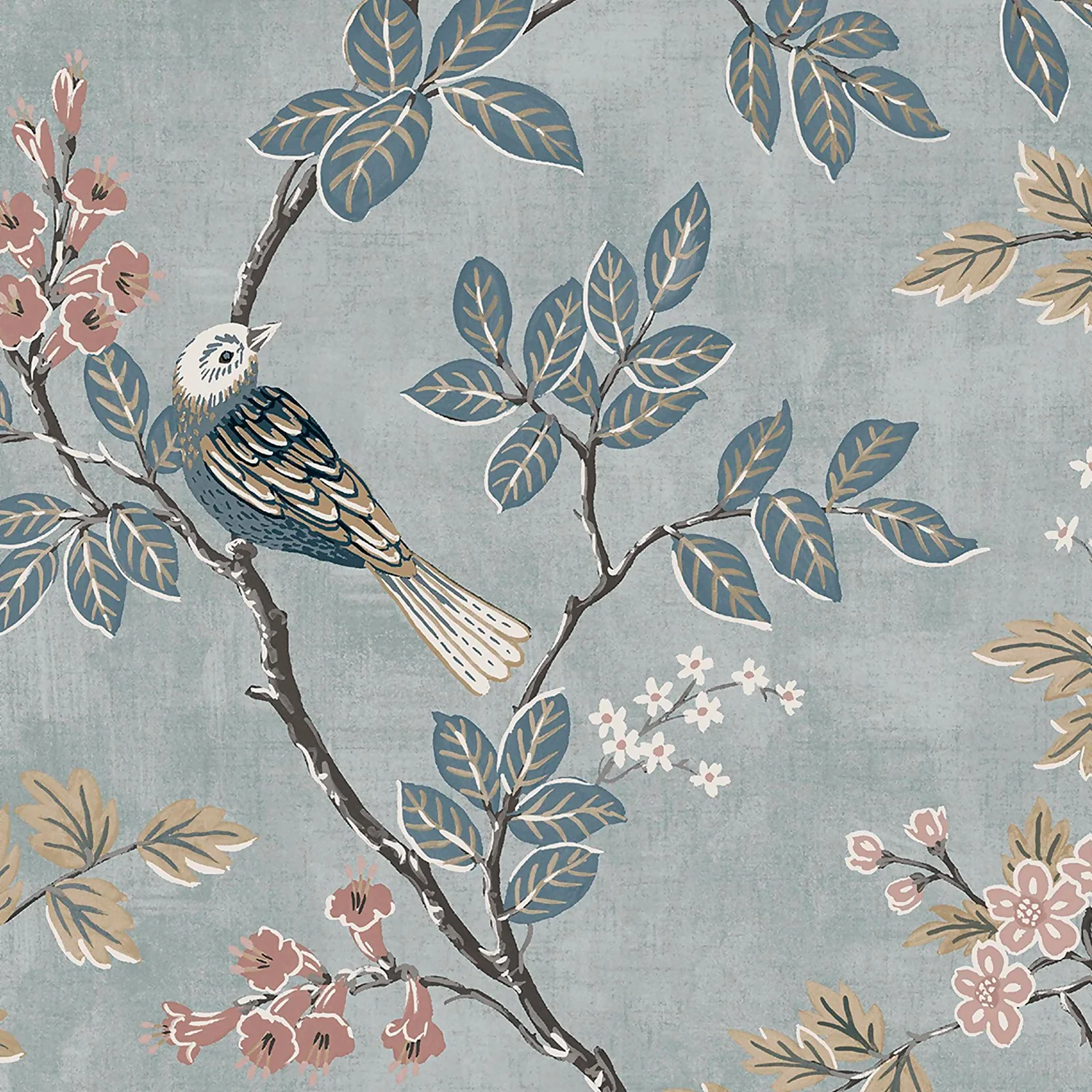 Superfresco Easy Birds Of A Feather Denim Wallpaper 2 Superfresco Easy Birds Of A Feather Denim Wallpaper - Image 2